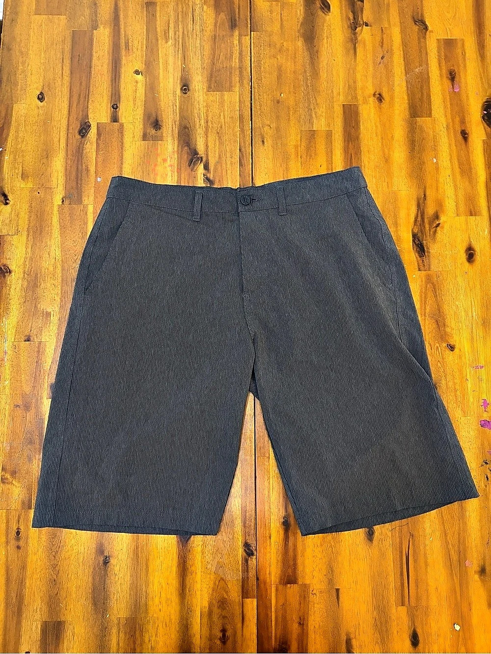 BKE HYBRID Athletic Fit Hybrid Shorts Men's Black Shorts Waist 33 Like New